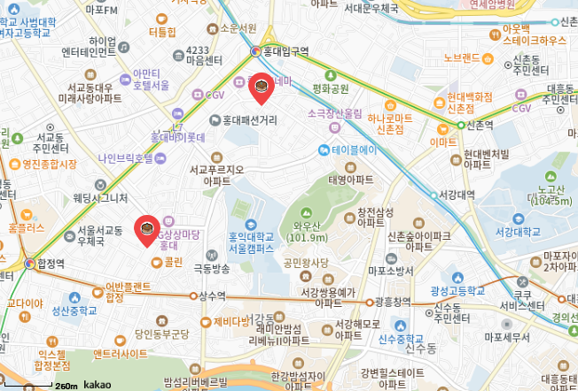 생카 지도 미리보기